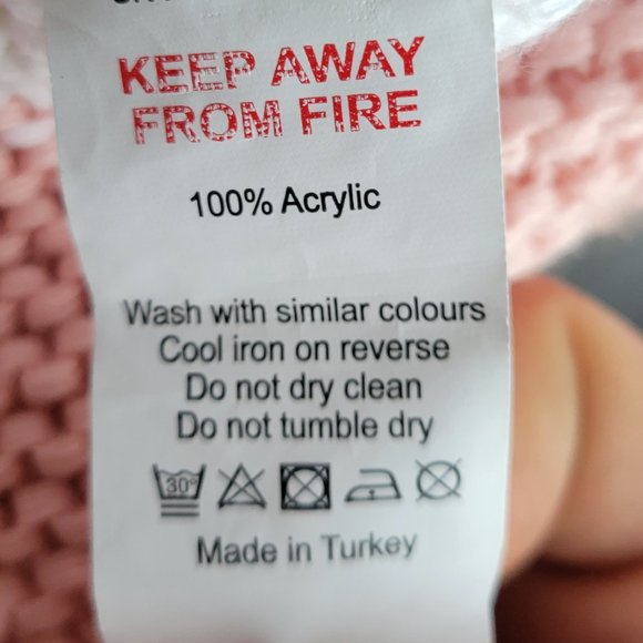 Pink Striped Sweater - Picture 4 of 6